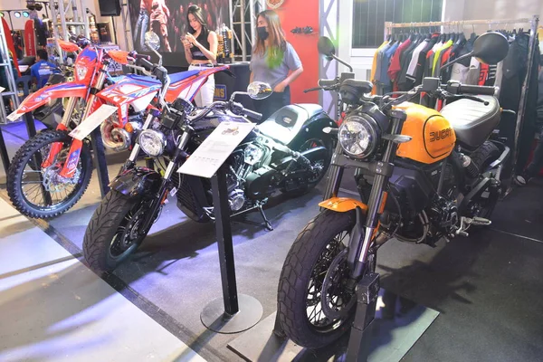 Pasig Maj Ducati Scrambler 1100 Hyllning Pro Motorcykel Ride Den — Stockfoto