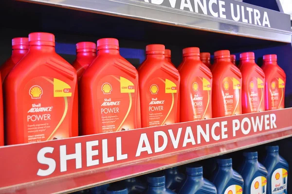 Pasig Mai Shell Vertreibt Auf Der Ride Mai 2023 Pasig — Stockfoto