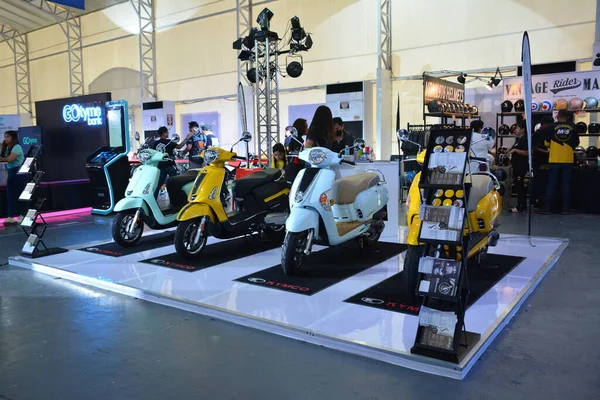 Pasig Мая 2023 Года Пхенчхане Филиппины Мотоцикле Kymco 125 Ride — стоковое фото