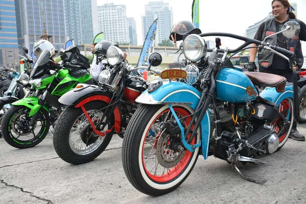 Pasig Maio Harley Davidson Motocicleta Passeio Maio 2023 Pasig Filipinas — Fotografia de Stock