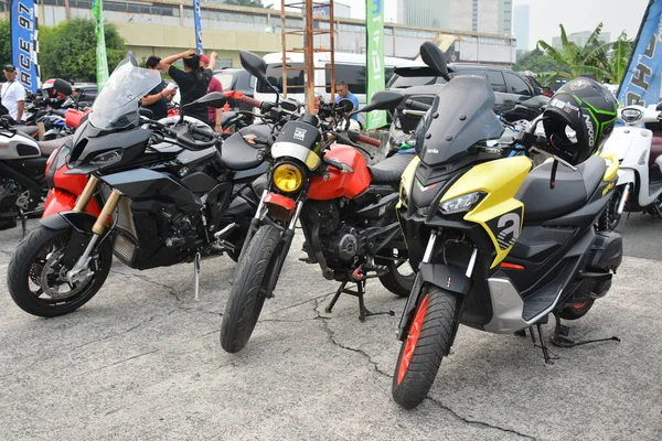Pasig Maio Várias Motocicletas Ride Maio 2023 Pasig Filipinas Ride — Fotografia de Stock