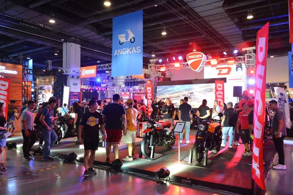 Pasay Apr Ducati Stand Makina Moto Show April 2023 Pasay — Stockfoto