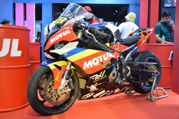 Пасай Apr Motul Motorcycle Makina Moto Show April 2023 Pasay — стоковое фото