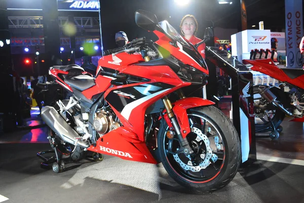 Pasay Apr Honda Cbr 500R Motocicletta Makina Moto Show Aprile — Foto Stock