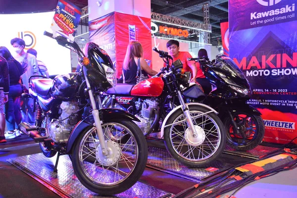 Pasay Apr Honda Tmx125 Makina Moto Show April 2023 Pasay — Stockfoto