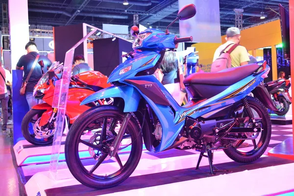 Pasay Apr Tvs Neo Motorfiets Makina Moto Show April 2023 — Stockfoto