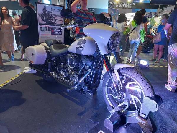 Pasay Apr Harley Davidson 107 Motocicleta Show Moto Makina Abril — Fotografia de Stock
