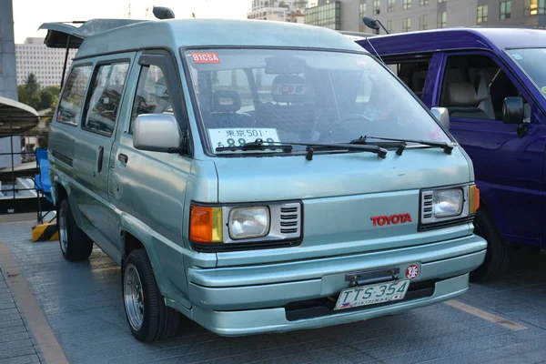Quezon City Května Toyota Liteace Východní Straně Kolektivního Automobilu Setkají — Stock fotografie