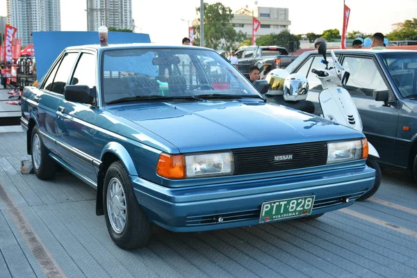 Quezon City May Nissan Sentra East Side Collective Car Meet — Stock Photo, Image