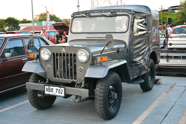 Quezon City Maj Mitsubishi Willys Jeep Östra Sidan Kollektiv Bil — Stockfoto
