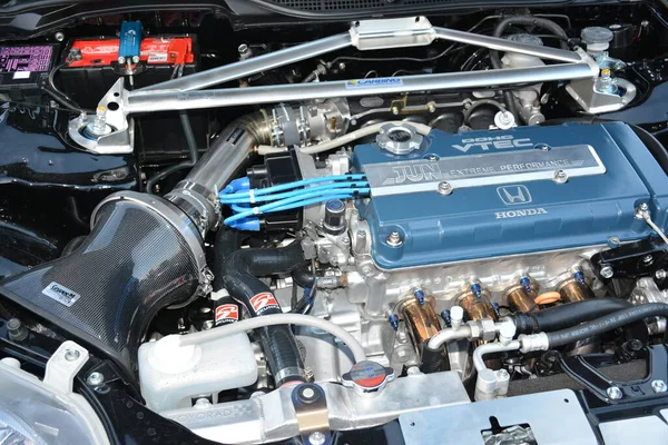 Quezon City May Honda Civic Engine East Side Collective Car — Stock Photo, Image