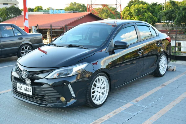 Quezon City Maj Toyota Vios East Side Zbiorowy Samochód Spotkać — Zdjęcie stockowe