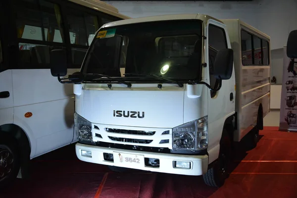 Pasay Juli Isuzu Personenwagen Auf Der Philippine Commercial Vehicle Show — Stockfoto