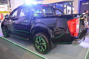 Pasay, PH-OCT 21 - Dongfeng zengini 6, Phil elektrikli araç zirvesinde 21 Ekim 2023, Pasay, Filipinler. Phil elektrikli araç zirvesi, Filipinler 'de her yıl düzenlenen bir otomobil fuarıdır..