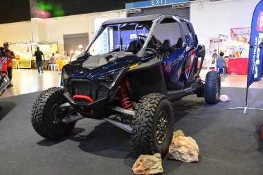 PAsay, PH - SEPT 16 - 16 Eylül 2023 tarihinde Pasay, Filipinler 'de Polaris pro in performans ve yaşam tarzı fuarı. Performans ve yaşam tarzı fuarı, Filipinler 'de düzenlenen yıllık ulaşım etkinliğidir..