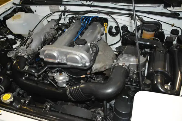 Pasay Sept Mazda Miata Engine Performance Lifestyle Expo September 2023 Imágenes de stock libres de derechos