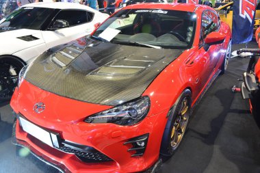 Pasay, PH-18 - Toyota 86, 18 Kasım 2023 tarihinde Pasay, Filipinler 'de Manila Oto Salonu' nda. Manila Auto Salon, Filipinler 'de düzenlenen bir pazar sonrası araba etkinliğidir..