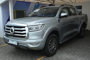 Pasay, PH-18 - 18 Kasım 2023 tarihinde Pasay, Filipinler 'de Oto odaklı test sürüşünde Gwm topu. Odak noktası, Filipinler 'de düzenlenen bir araba test sürüşü etkinliğidir..