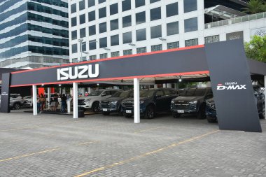 Pasay, PH-18 - Isuzu kabini ön cephesi 18 Kasım 2023 tarihinde Pasay, Filipinler 'de Oto Odak Test Sürüşü. Odak noktası, Filipinler 'de düzenlenen bir araba test sürüşü etkinliğidir..