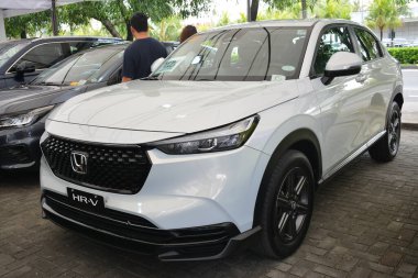 Pasay, PH-18 - Honda hrv 18 Kasım 2023 tarihinde Pasay, Filipinler 'de Oto Odak Test Sürüşü' nde. Odak noktası, Filipinler 'de düzenlenen bir araba test sürüşü etkinliğidir..