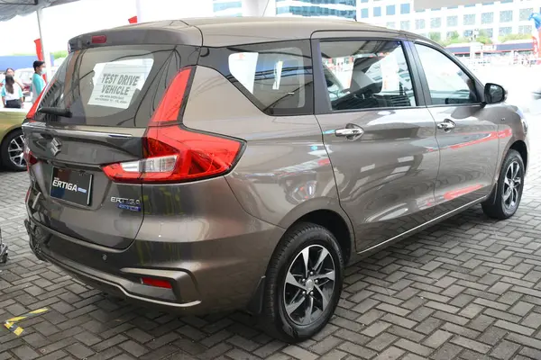 stock image PASAY, PH - NOV 18 - Suzuki ertiga hybrid at Auto focus test drive on November 18, 2023 in Pasay, Philippines. Auto focus is a car test drive event held in Philippines.