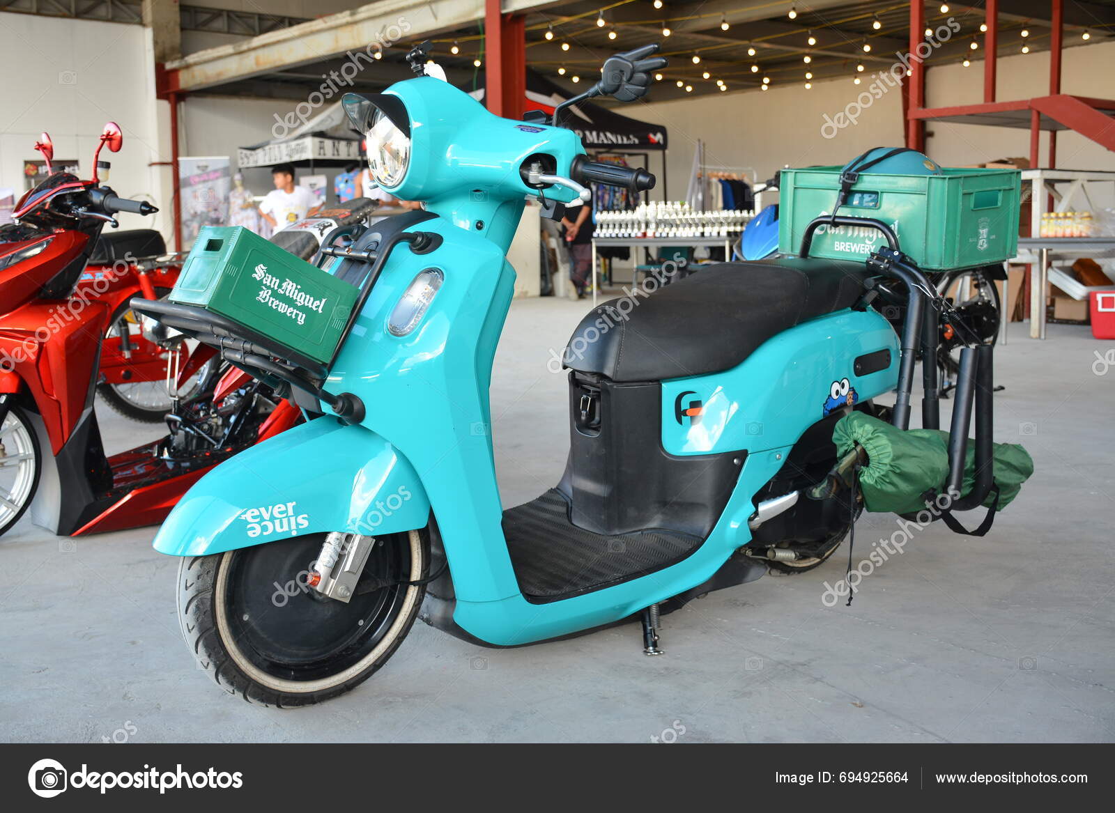 Cainta Dec Yamaha Fazzio Vip Car Show December 2023 Cainta Stock