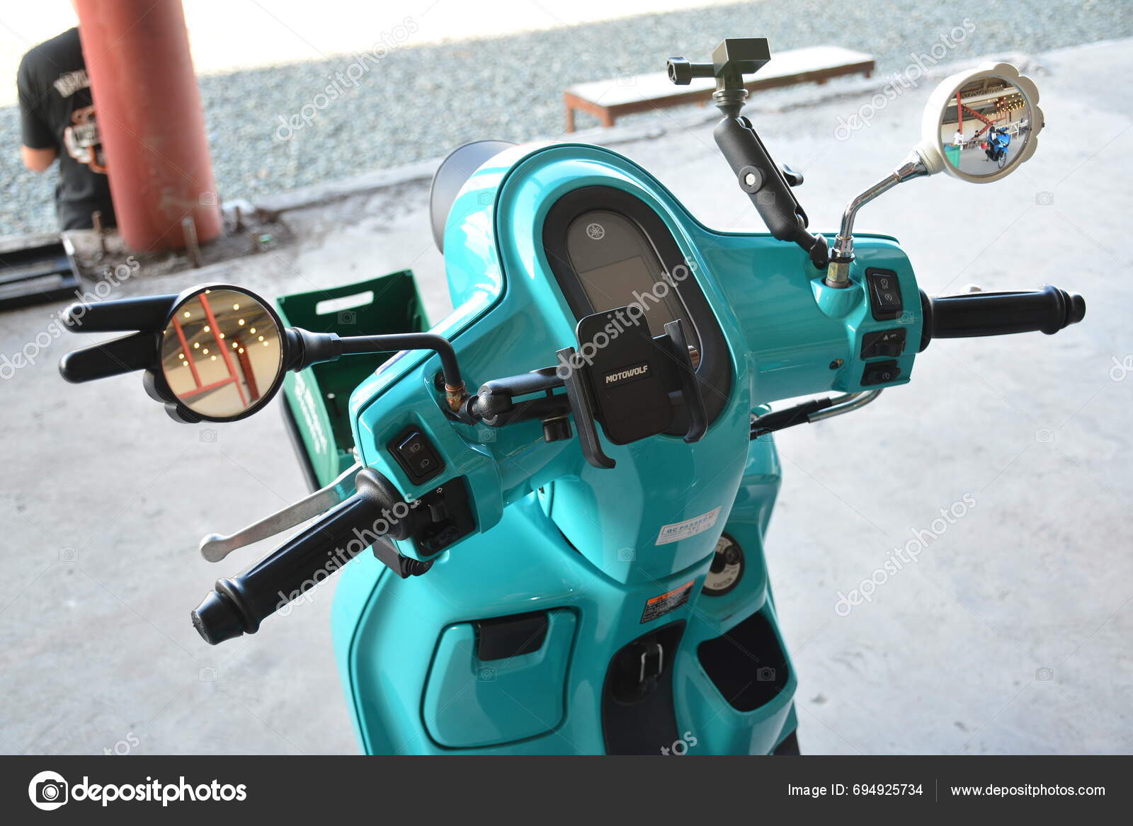 Cainta Dec Yamaha Fazzio Speedometer Vip Car Show December 2023 Stock