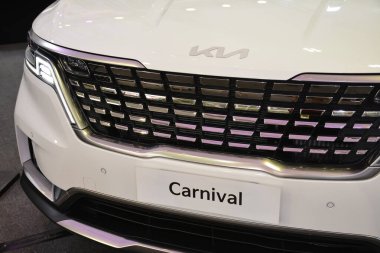 PARANAQUE, PH - 9 Haziran - Kia Sonet 'te Kia karnavalı 9 Haziran 2024' te Paranaque, Filipinler 'de başlayacak. Kia, Güney Kore merkezli bir araba üreticisi.. 