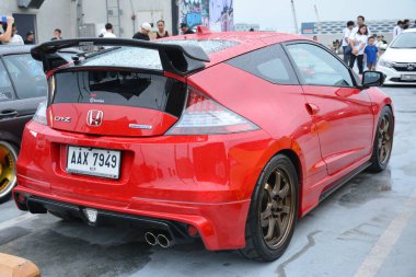 PARANAQUE, PH - 9 Haziran - Honda crz Juice 'da 9 Haziran 2024 tarihinde Paranaque, Filipinler' de buluşuyor. Meyve suyu, Filipinler 'de düzenlenen bir otomobil yarışması..