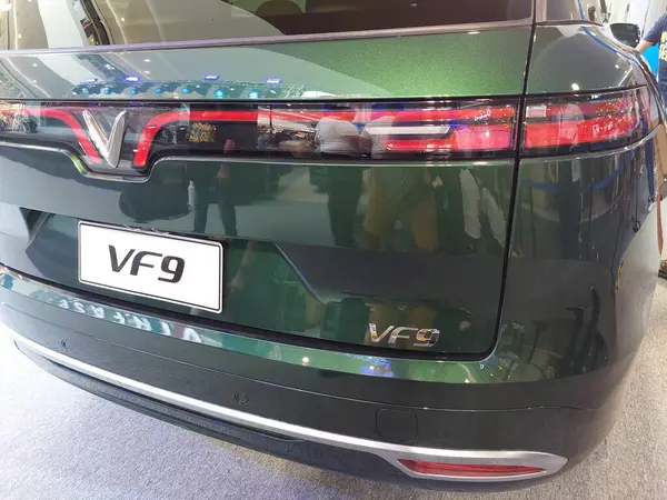 stock image PASAY, PH - JUNE 1 - Vinfast vf9 at Vinfast car launch on June 1, 2024 in Pasay, Philippines. Vinfast is a electric vehicle manufacturer based in Vietnam.