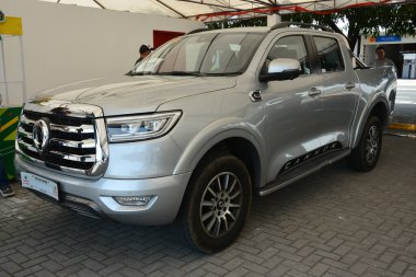 Pasay, PH - 11 Mayıs - Gwm topu 11 Mayıs 2024 tarihinde Pasay, Filipinler 'de Autofest test sürüşünde. Autofest, Filipinler 'de her yıl düzenlenen bir test sürüşü otomobil etkinliğidir..