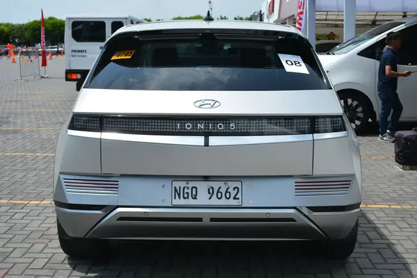 stock image PASAY, PH - MAY 11 - Hyundai ioniq 5 at Autofest test drive on May 11, 2024 in Pasay, Philippines. Autofest is a test drive car event held annually in Philippines.