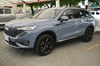 Pasay, PH - 11 Mayıs - Gwm haval h6 Autofest test sürüşünde 11 Mayıs 2024 Pasay, Filipinler. Autofest, Filipinler 'de her yıl düzenlenen bir test sürüşü otomobil etkinliğidir..