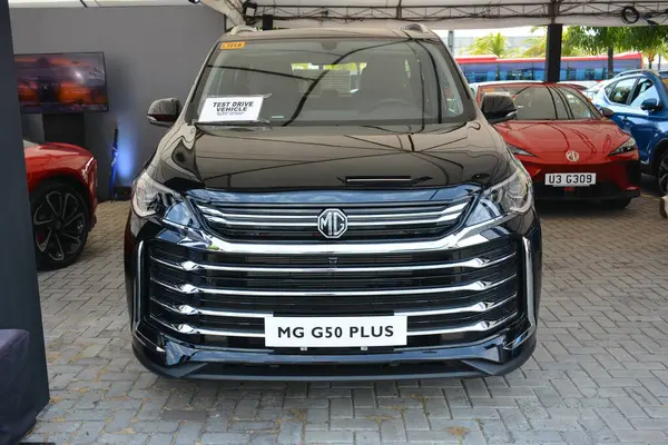 stock image PASAY, PH - MAY 11 - Morris garages mg g50 at Autofest test drive on May 11, 2024 in Pasay, Philippines. Autofest is a test drive car event held annually in Philippines.