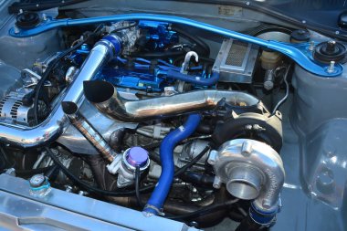 PARANAQUE, PH-3 - Toyota caldina motoru Legit Manila 1620 'de 3 Şubat 2024' te Paranaque, Filipinler 'de buluşuyor. Legit Manila 1620, Filipinler 'de düzenlenen bir otomobil yarışması..