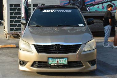 PARANAQUE, PH - MAR 17 - Toyota innova at AUV Pinas on March 17, 2024 in Paranaque, Philippines. AUV (Asian Utility Vehicle) Pinas is a car meet event held in Philippines. clipart