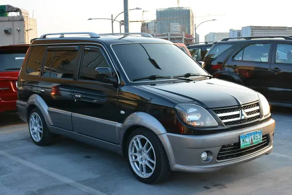 Stock image PARANAQUE, PH - MAR 17 - Mitsubishi adventure at AUV Pinas on March 17, 2024 in Paranaque, Philippines. AUV (Asian Utility Vehicle) Pinas is a car meet event held in Philippines.