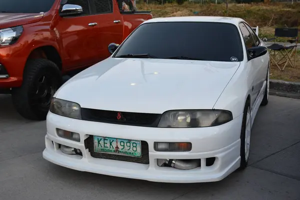 stock image PASIG, PH - APR. 21 - Nissan silvia at car meet with Angie King on April 21, 2024 in Pasig, Philippines. Angie King is a car enthusiast and held a car meet event in Philippines.