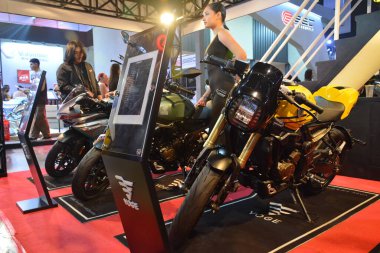 Pasay, PH - MAR 24 - 24 Mart 2024 'te Filipinler' deki Inside Racing Bike Fest and Trade Show 'da 300. gösteri. İçerideki yarış, Filipinler 'de her yıl düzenlenen bir motosiklet gösterisi..