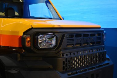 Pasay, PH - OCT 27 - Filipin Uluslararası Otomobil Fuarı 'nda Toyota tamaraw 27 Ekim 2024 tarihinde Pasay, Filipinler' de. PIMS, Filipinler 'de her iki yılda bir düzenlenen bir otomobil etkinliğidir..