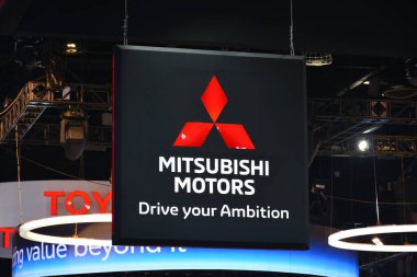Pasay, PH - OCT 27 - PIMS 'de Mitsubishi veya Filipin Uluslararası Otomobil Fuarı 27 Ekim 2024' te Pasay, Filipinler 'de. PIMS, Filipinler 'de her iki yılda bir düzenlenen bir otomobil etkinliğidir..