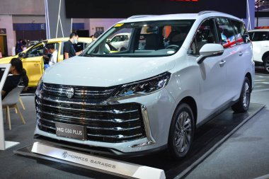 Pasay, PH - OCT 27 - MG g50 artı PIMS veya Filipin Uluslararası Otomobil Fuarı 27 Ekim 2024 tarihinde Pasay, Filipinler 'de. PIMS, Filipinler 'de her iki yılda bir düzenlenen bir otomobil etkinliğidir..