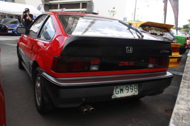 PASIG, PH - NOV 23 - Honda crx, 23 Kasım 2024 tarihinde Pasig, Filipinler 'de DBTK Oto Salonu' nda. 