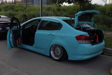 PASIG, PH - NOV 23 - Honda City, DBTK Auto Salon 23 Kasım 2024, Pasig, Filipinler. 