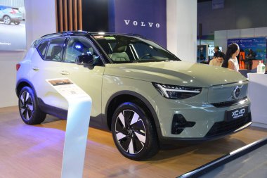 Pasay, PH - 26 - Filipin Elektrik Aracı Zirvesi 'nde Volvo xc40 26 Ekim 2024 Pasay, Filipinler. Filipin Elektrikli Araç Zirvesi, Filipinler 'de her yıl düzenlenen bir otomobil etkinliğidir..
