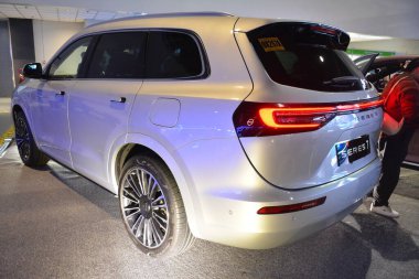 Pasay, PH - OCT 26 - Seres 7 Filipin Elektrik Araç Zirvesi 26 Ekim 2024, Pasay, Filipinler. Filipin Elektrikli Araç Zirvesi, Filipinler 'de her yıl düzenlenen bir otomobil etkinliğidir..