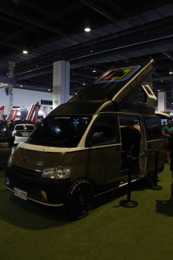 Pasay, PH-16 - 16 Kasım 2024 tarihinde Filipinler, Pasay 'da Manila Oto Salonu' nda Toyota liteace. Manila Auto Salon, Filipinler 'de düzenlenen bir pazar sonrası araba fuarıdır..