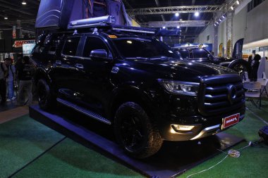 Pasay, PH-16 - 16 Kasım 2024 'te Pasay, Filipinler' deki Manila Oto Salonu 'nda Gwm Poer. Manila Auto Salon, Filipinler 'de düzenlenen bir pazar sonrası araba fuarıdır..