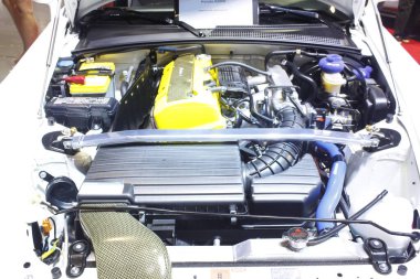 PAsay, PH - NOV 16 - Honda s2000 motor 16 Kasım 2024 tarihinde Pasay, Filipinler 'de Manila Oto Salon' da. Manila Auto Salon, Filipinler 'de düzenlenen bir pazar sonrası araba fuarıdır..