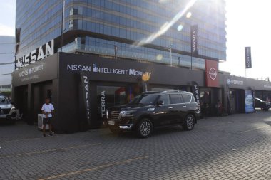 Pasay, PH-16 - Nissan standı 16 Kasım 2024 tarihinde Pasay, Filipinler 'de Oto Focus test sürüşünde. Auto Focus, Filipinler 'de düzenlenen bir otomobil test sürüşü etkinliğidir..